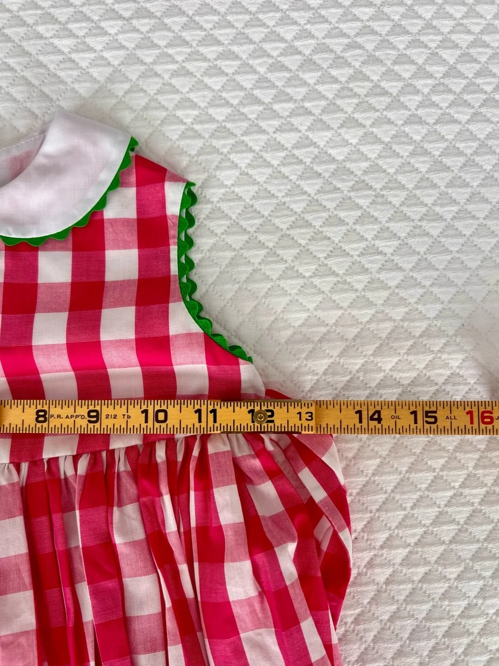 Bella Bliss pink and white dress kids size 3